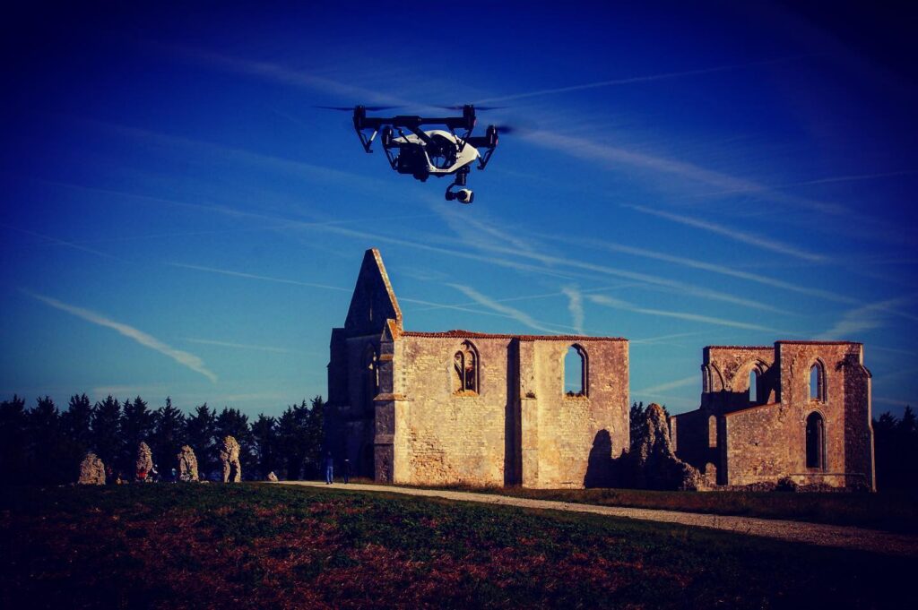 Abbaye Île de Ré — mission par drone ACTIBOT