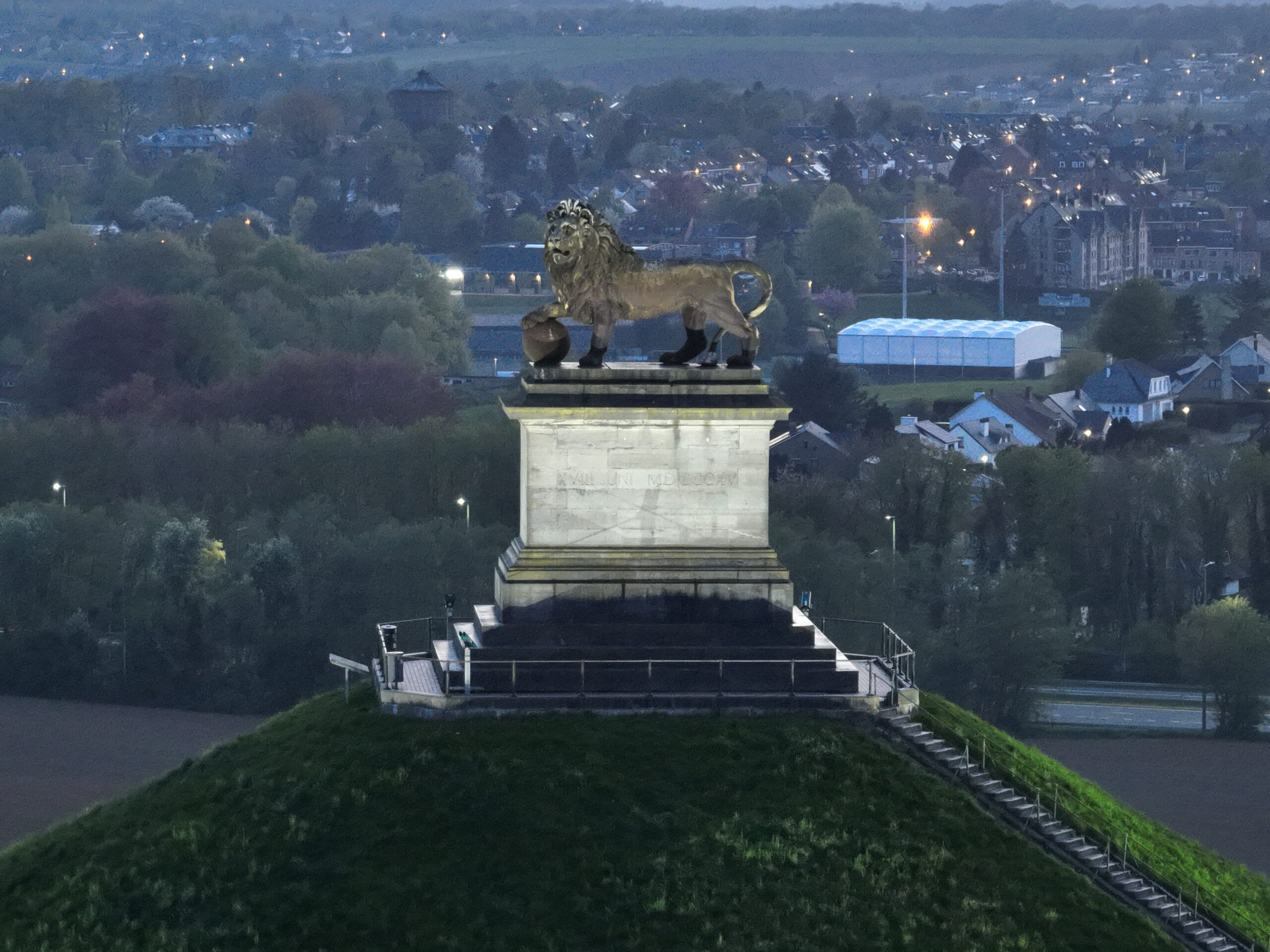 Butte du Lion vue sud