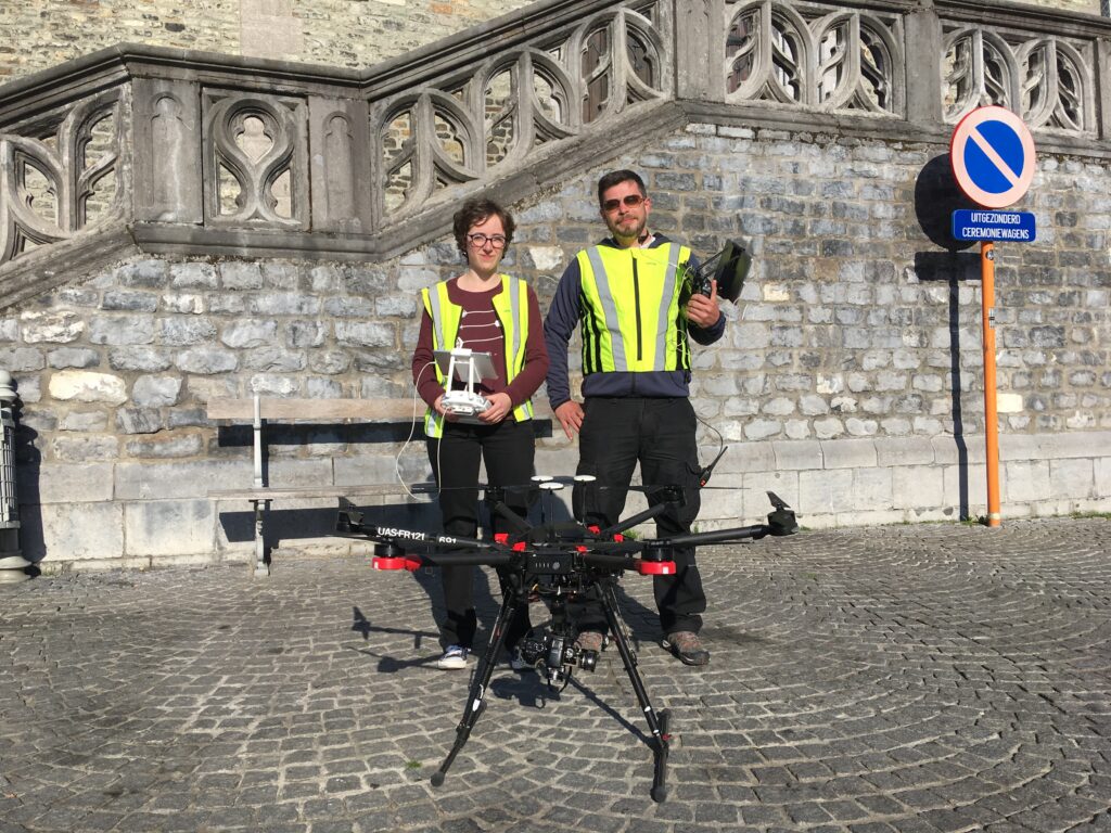 Tournage France 3 du Tour de France par drone